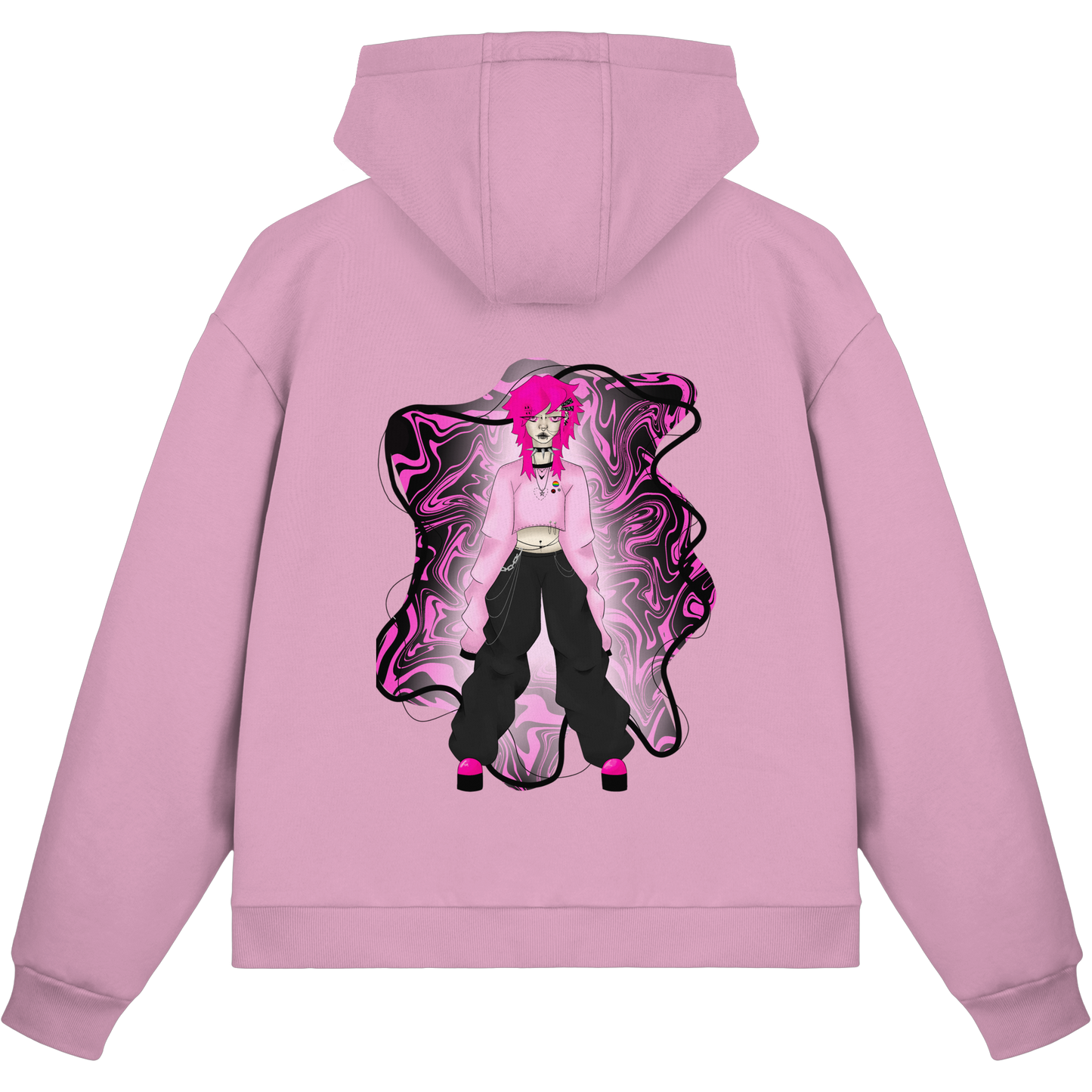 Midnight Grid - Zipper